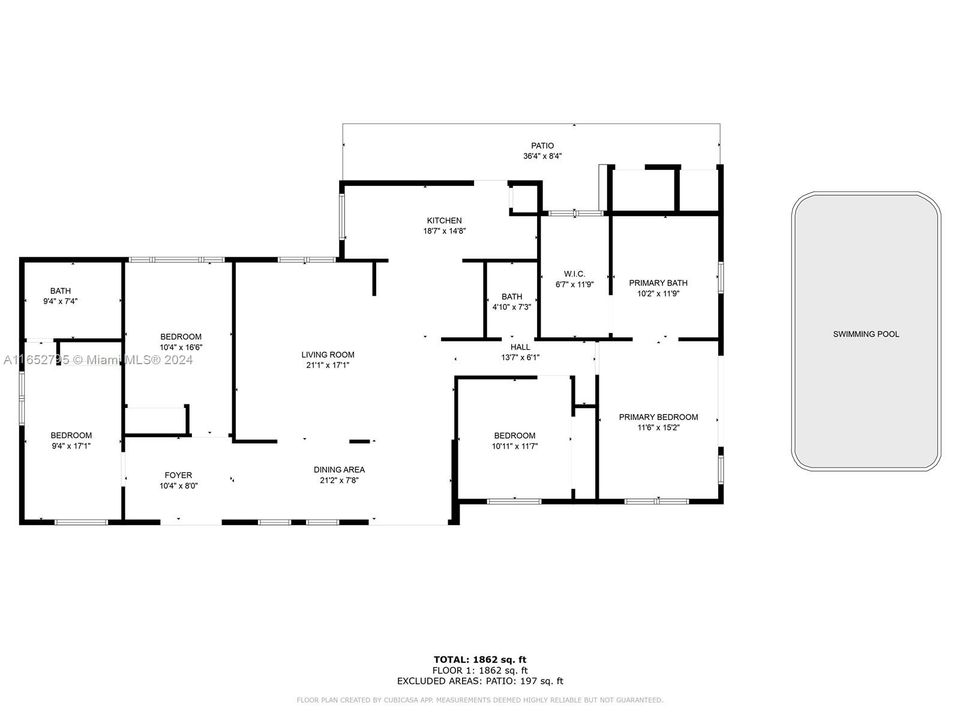 En Venta: $1,495,000 (4 camas, 3 baños, 1999 Pies cuadrados)