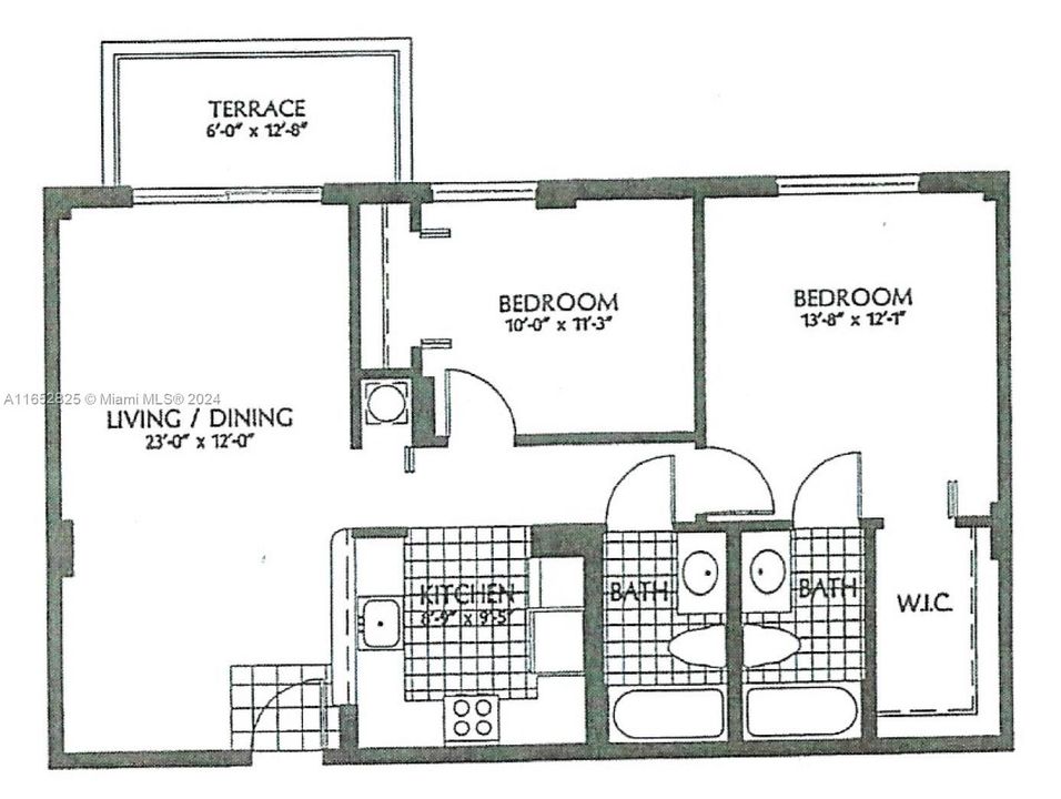 Active With Contract: $350,000 (2 beds, 2 baths, 874 Square Feet)