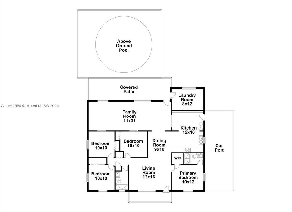 На продажу: $589,900 (4 спален, 2 ванн, 1698 Квадратных фут)