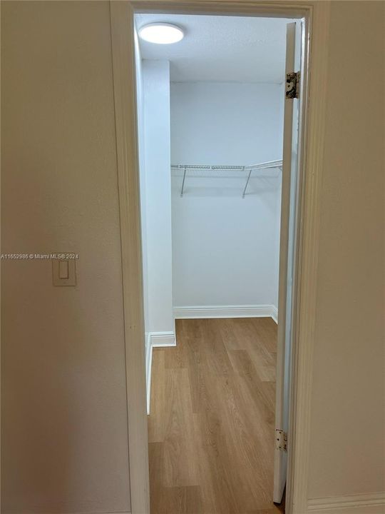 Primary Bedroom Walk in Closet