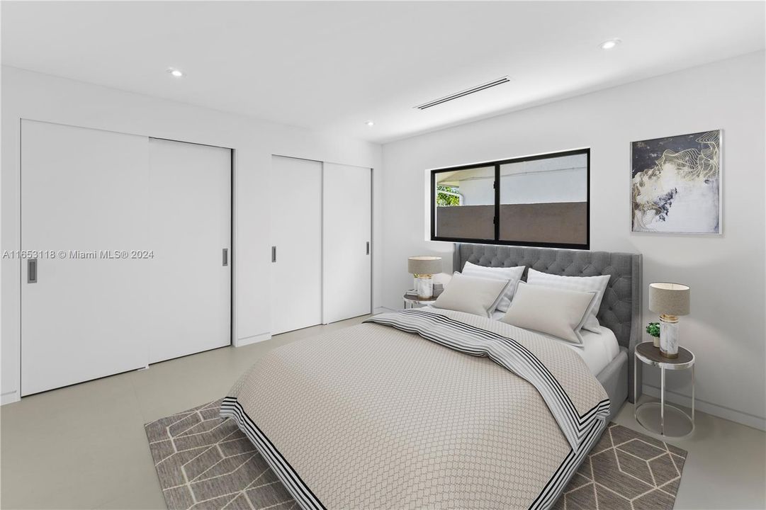 Bedroom 4 virtual staging