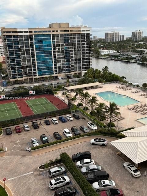 heated pool, bay view