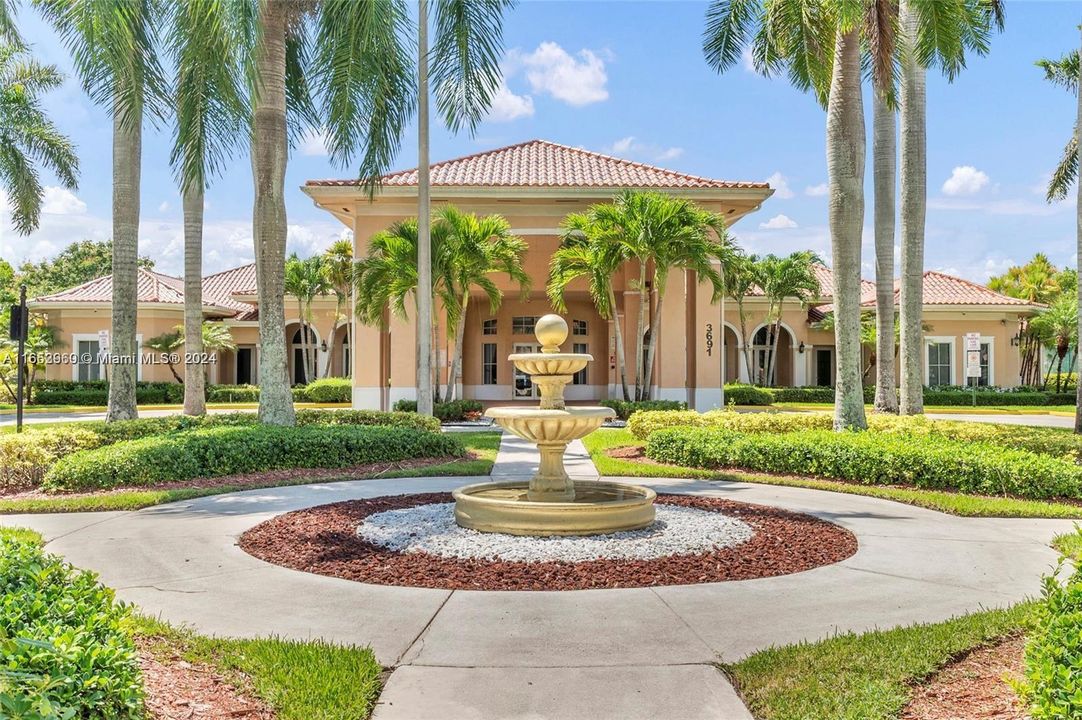 Clubhouse Entrance