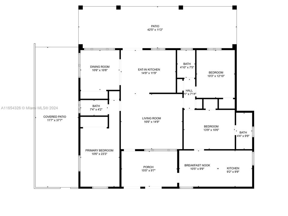 En Venta: $689,000 (3 camas, 3 baños, 1400 Pies cuadrados)