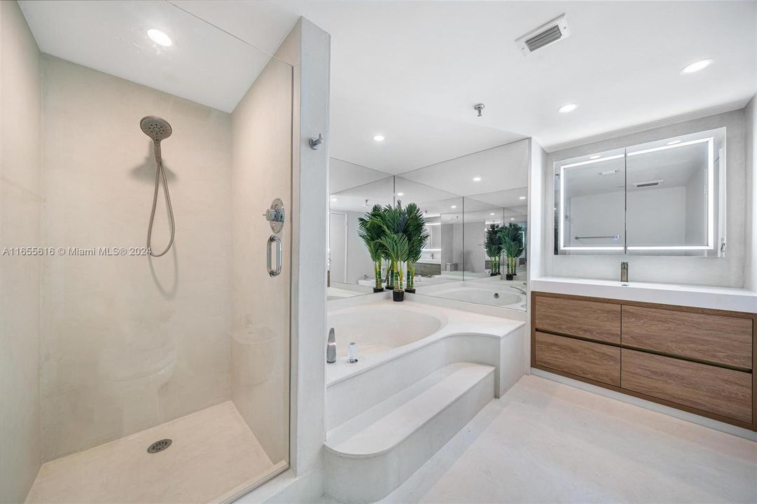 Master bathroom