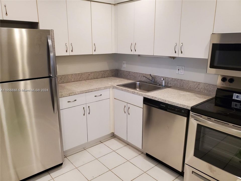 Newly updated kitchen with Stainless Steel Appliances