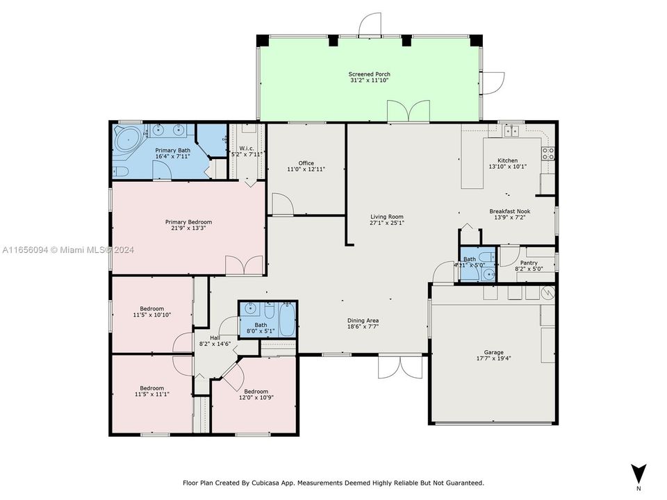 待售: $849,999 (4 贝兹, 2 浴室, 2615 平方英尺)