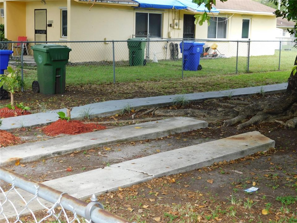 inside parking space