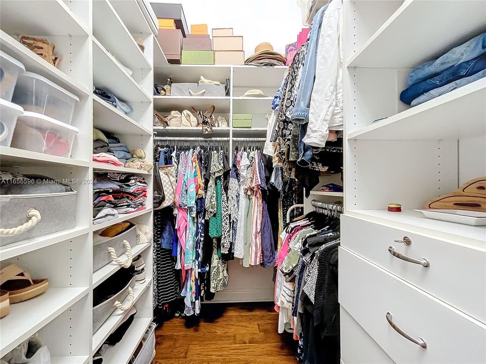 Her closet