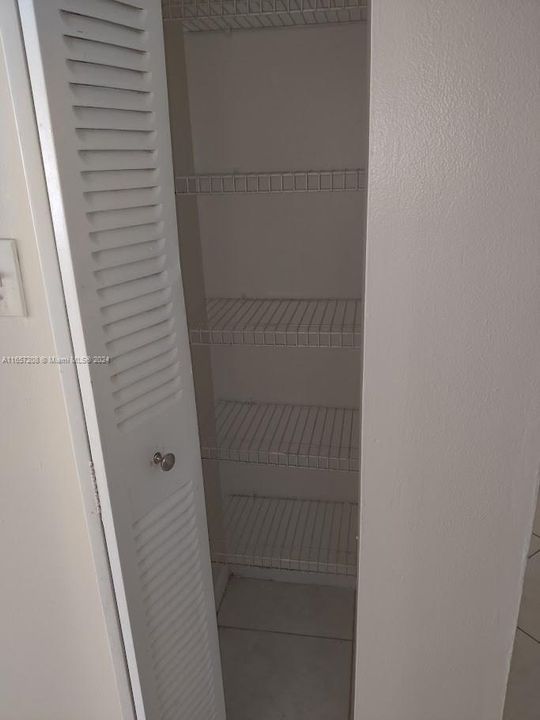 Master Bedroom Linen closet