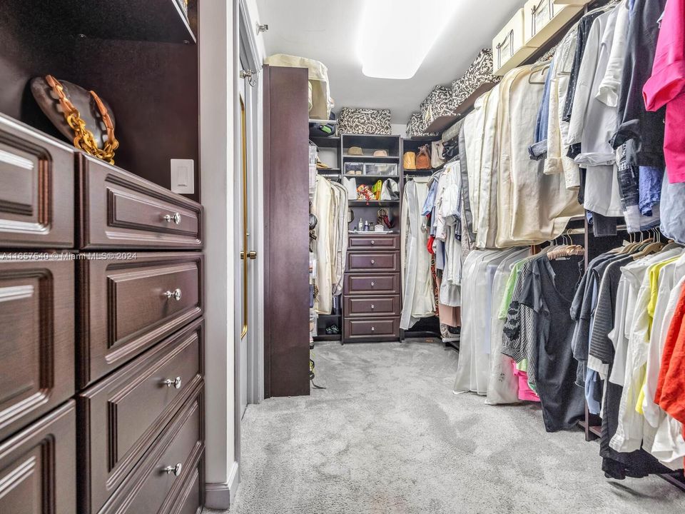 Primary Walk-in Closet