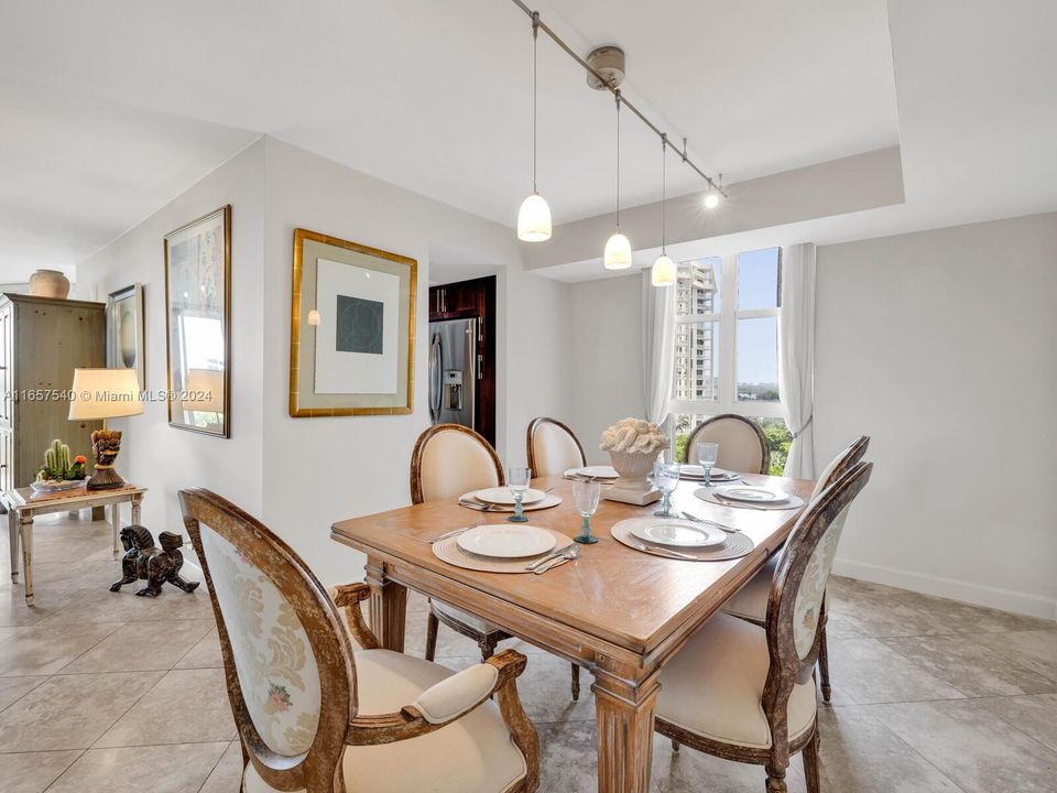 Dining Room with Floor-to-Ceiling Window