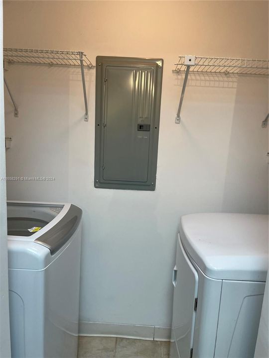 Laundry closet