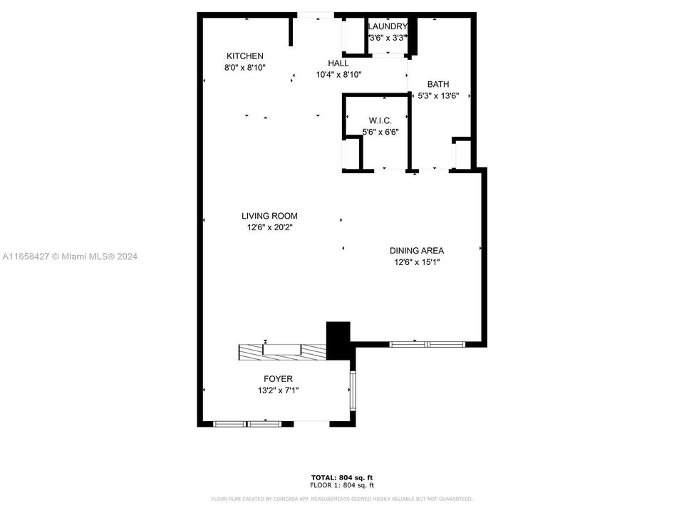 For Sale: $539,900 (1 beds, 1 baths, 851 Square Feet)