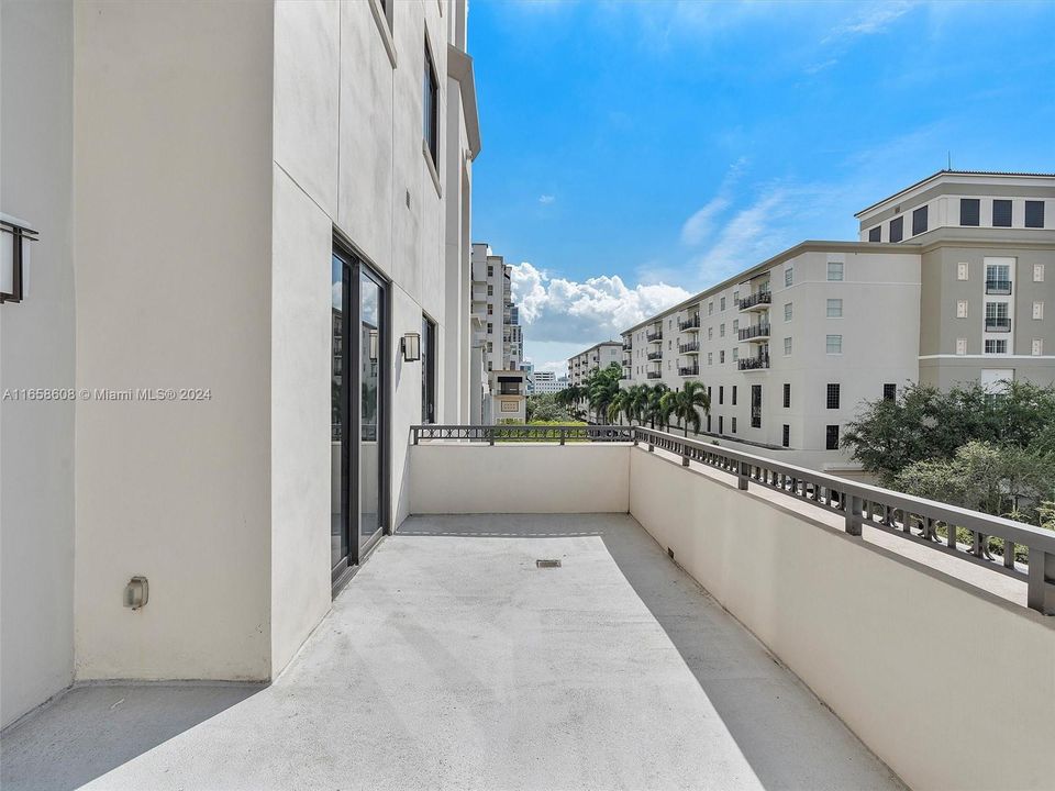 2ND BALCONY FROM BEDROOMS FACING EAST