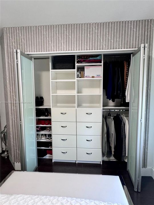 Custom made closet