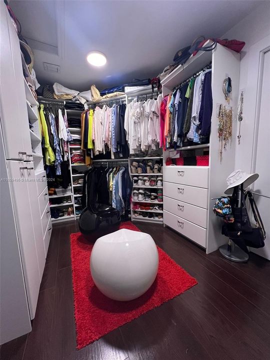 Master walking closet