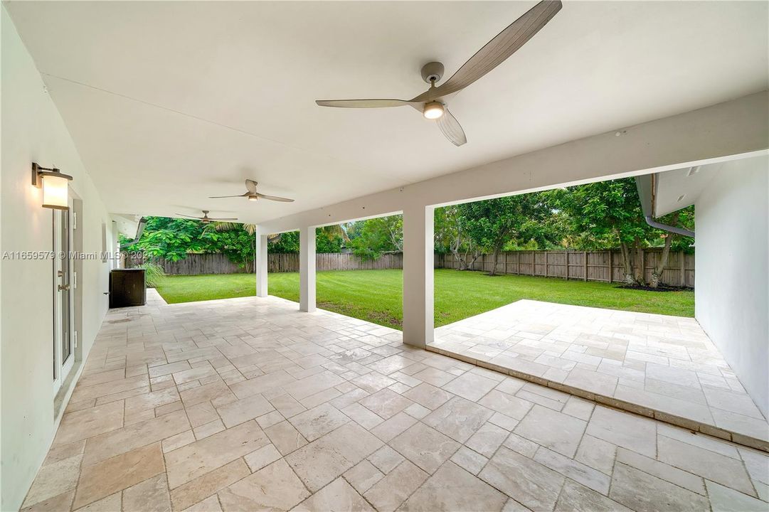 Beautiful Covered Patio