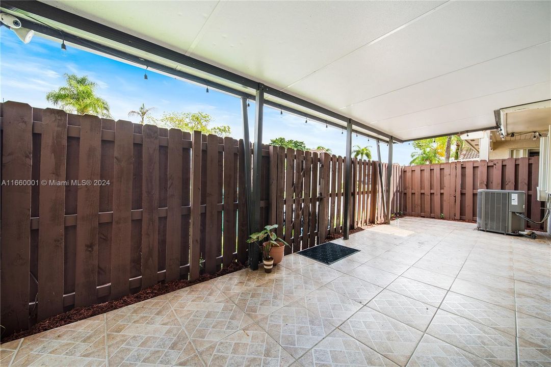 Covered Patio