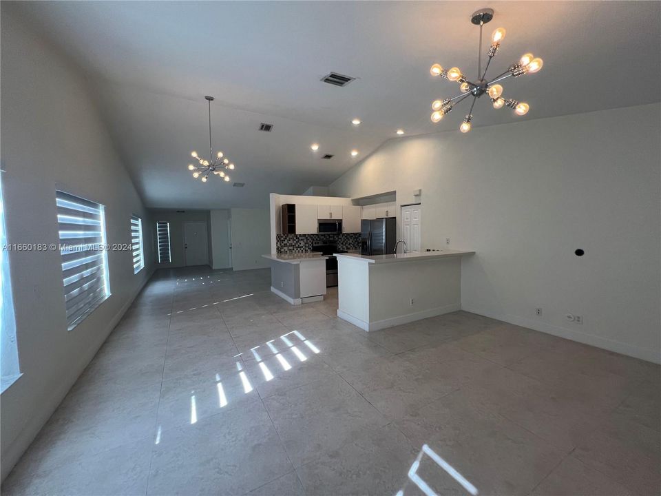 DINING ROOM - KITCHEN