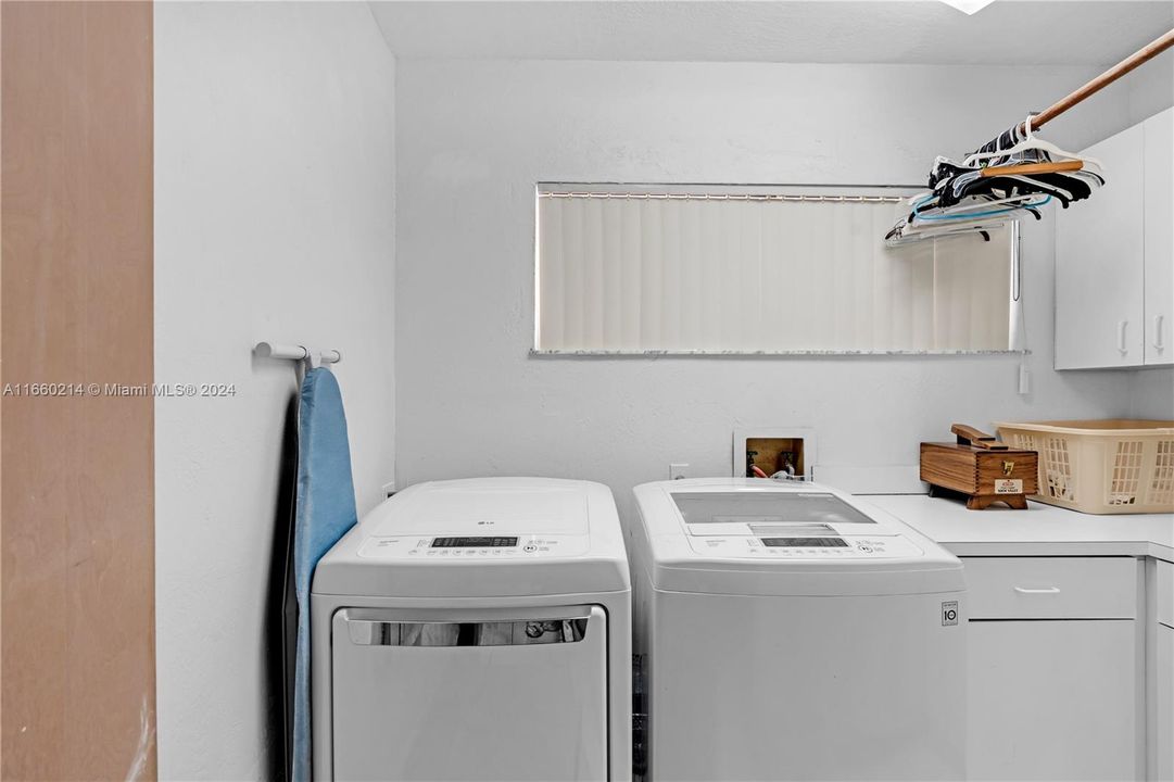 LAUNDRY ROOM W/ SINKS (SELLER WILL BE TAKING THE W & D.)