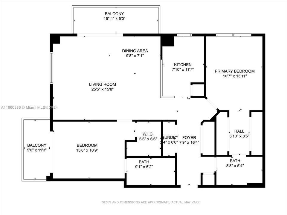 For Sale: $1,450,000 (2 beds, 2 baths, 1130 Square Feet)