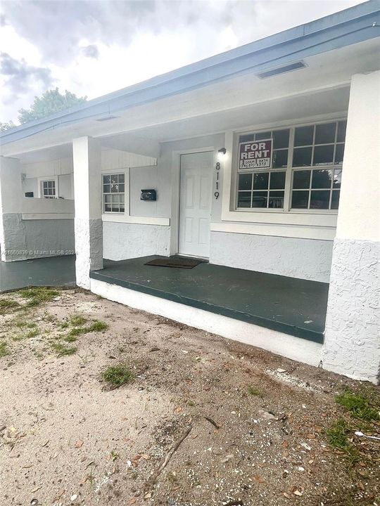 NICE FRONT PORCH