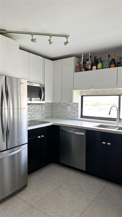 open space style kitchen