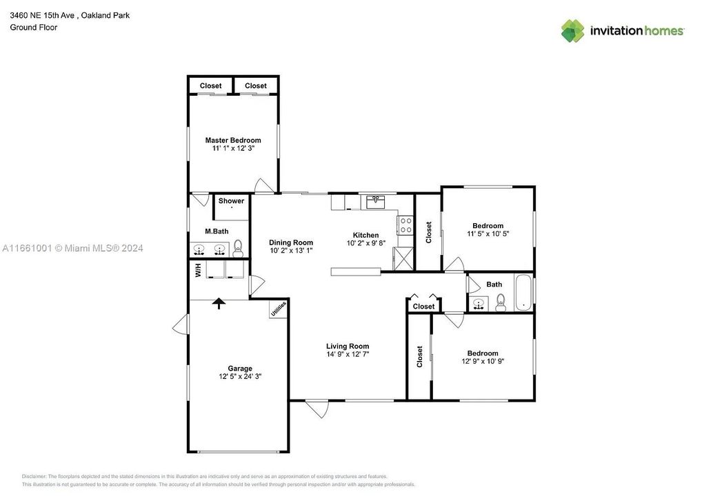 На продажу: $484,900 (3 спален, 2 ванн, 1273 Квадратных фут)