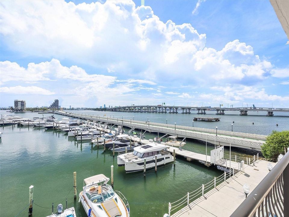 Morning walks by the marina right outside your home.