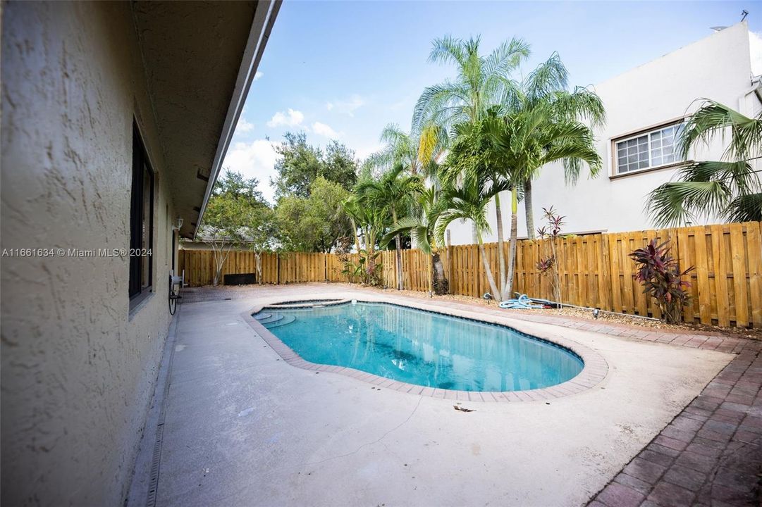 POOL AREA W/ CHILD FENCE OPTIONAL