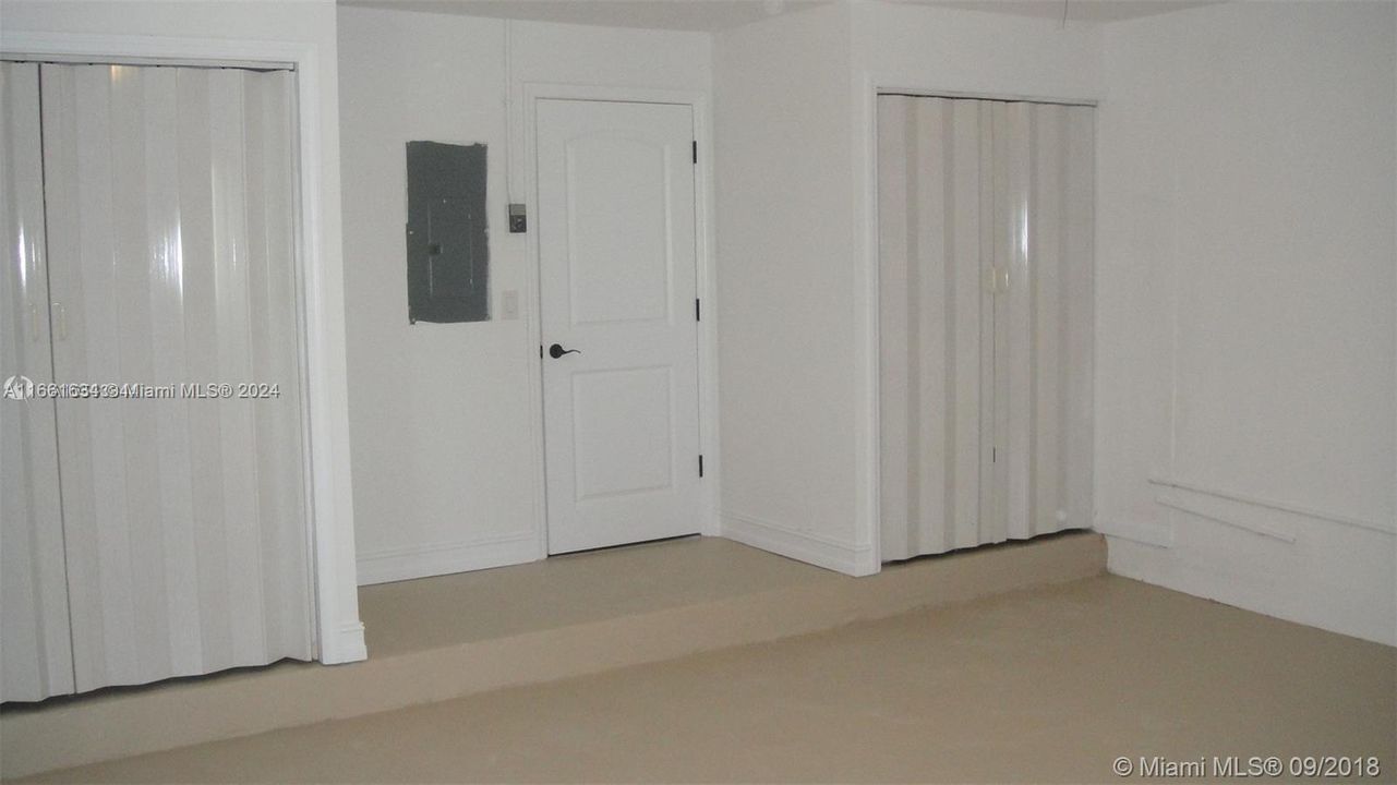 ENTRY WAY INTO KITCHEN FROM GARAGE