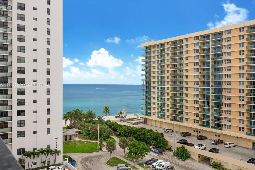 Ocean View From Balcony