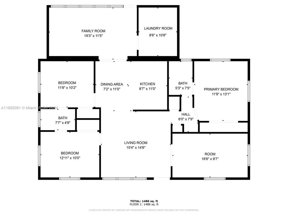 На продажу: $669,000 (4 спален, 2 ванн, 1489 Квадратных фут)