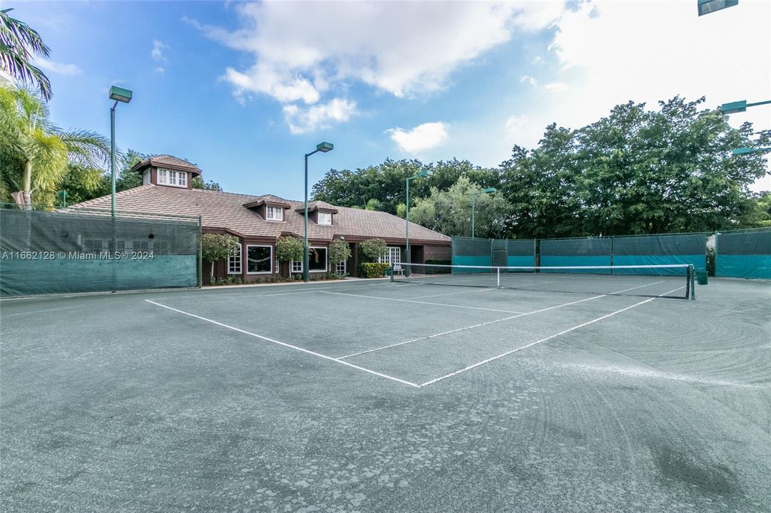 Tennis courts