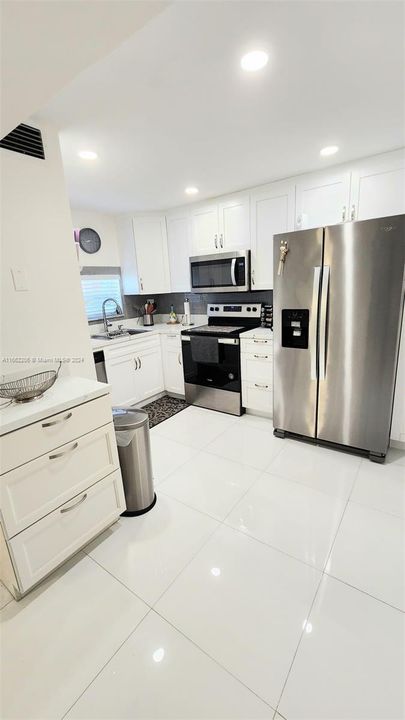 open concept kitchen