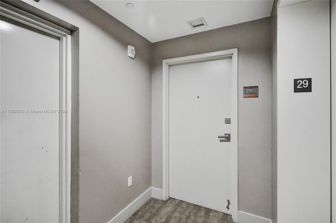 Semi-Private Elevator & Foyer shared with only one other unit