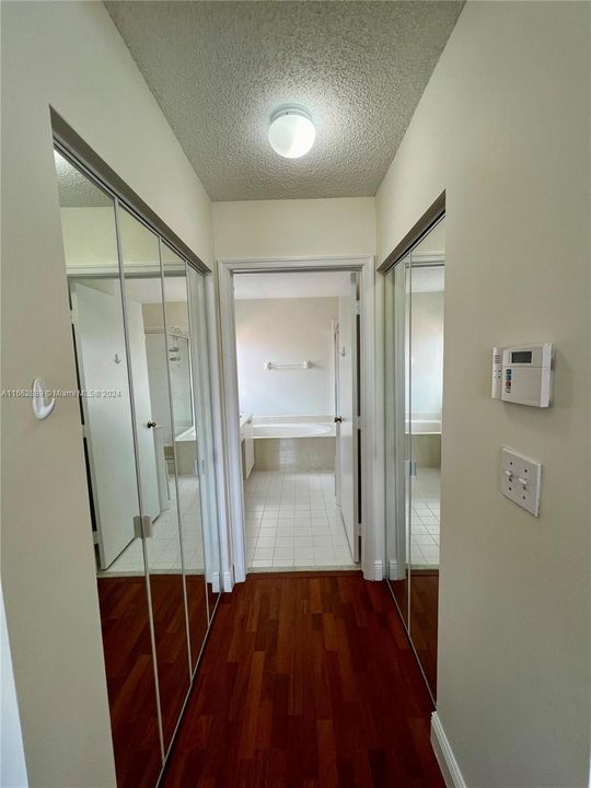 Double closet (walk-in)