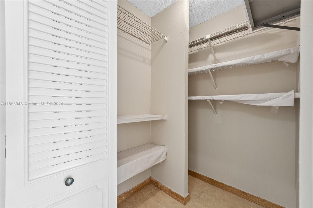 This unit comes with lots of closet space!1000 Parkview Drive, #824, Oceanview Park Condominium.