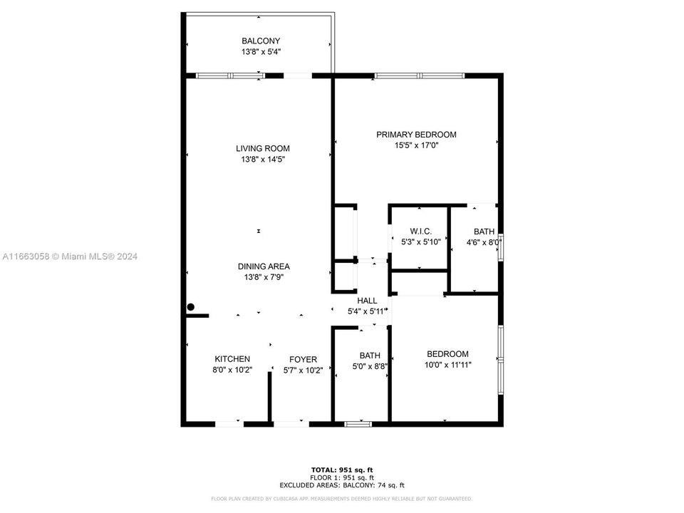 For Sale: $239,000 (2 beds, 2 baths, 960 Square Feet)