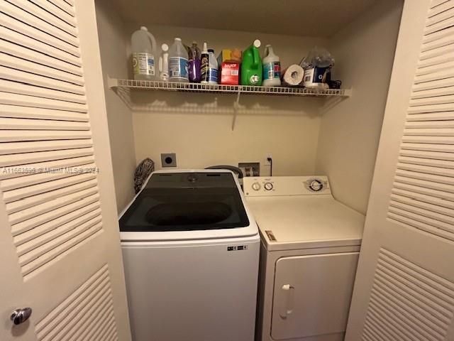 Laundry area