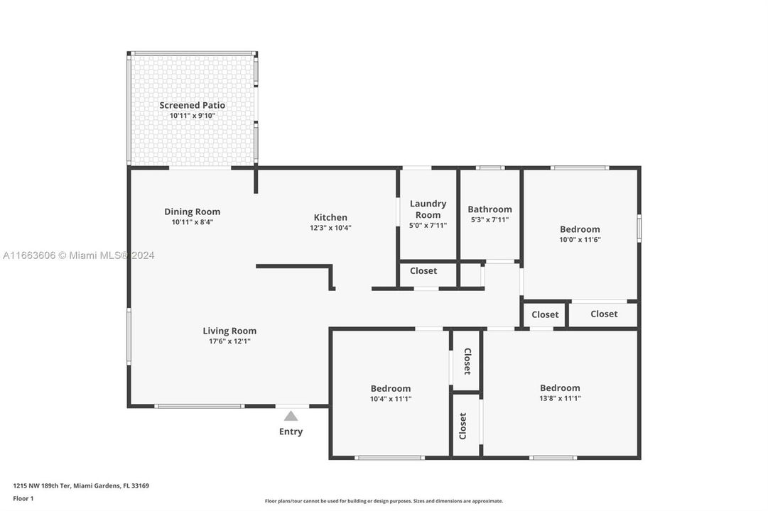 For Sale: $420,000 (3 beds, 1 baths, 1170 Square Feet)