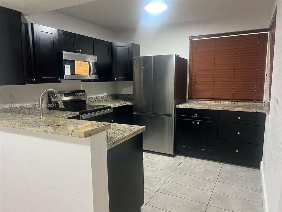 Remodeled kitchen