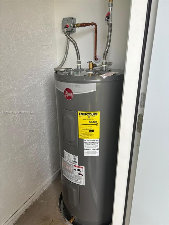 new water heater