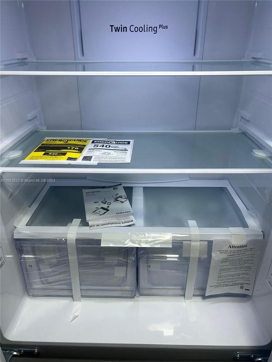 New refrigerator