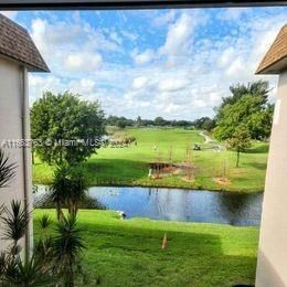 View from living room and patio through the impact windows!