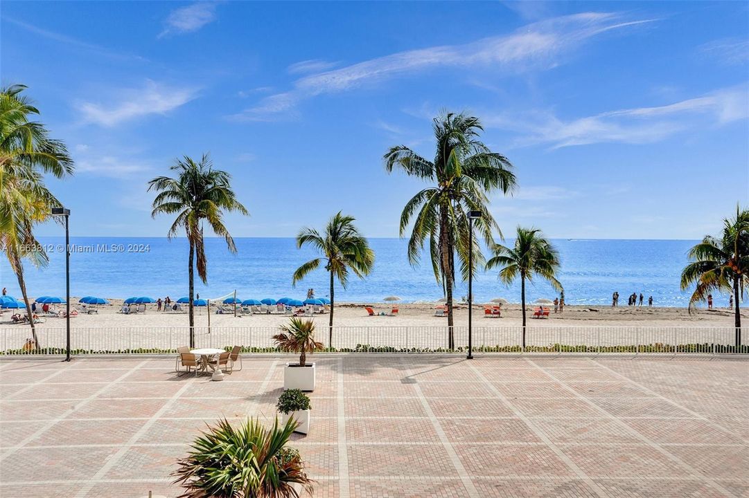 POOL DECK FACING THE OCEAN