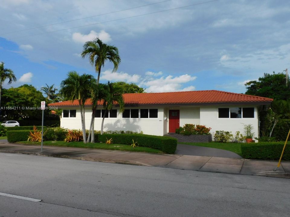 Newer roof, impact windows & doors, freshly painted, nice landscape.