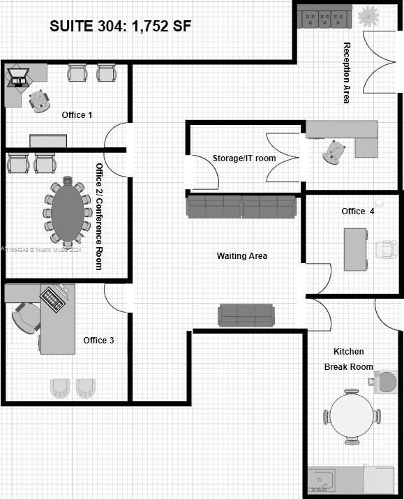 Suite 304 (1,752 SF) also available