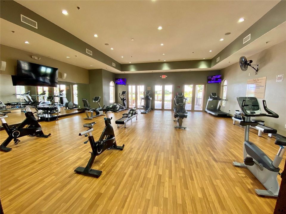 State of the art fitness center